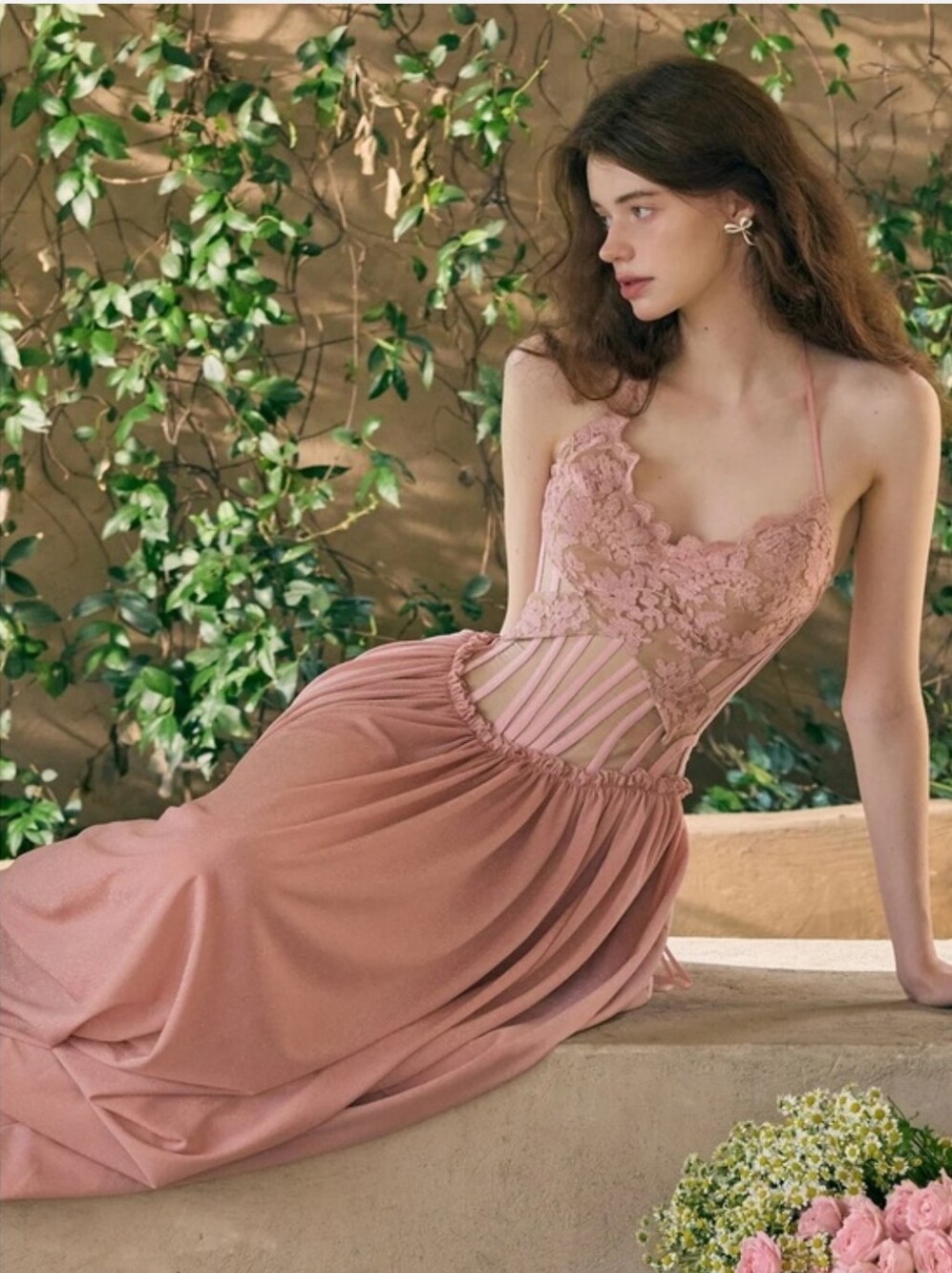Lacemade Myrtle Butterfly Corset Dress